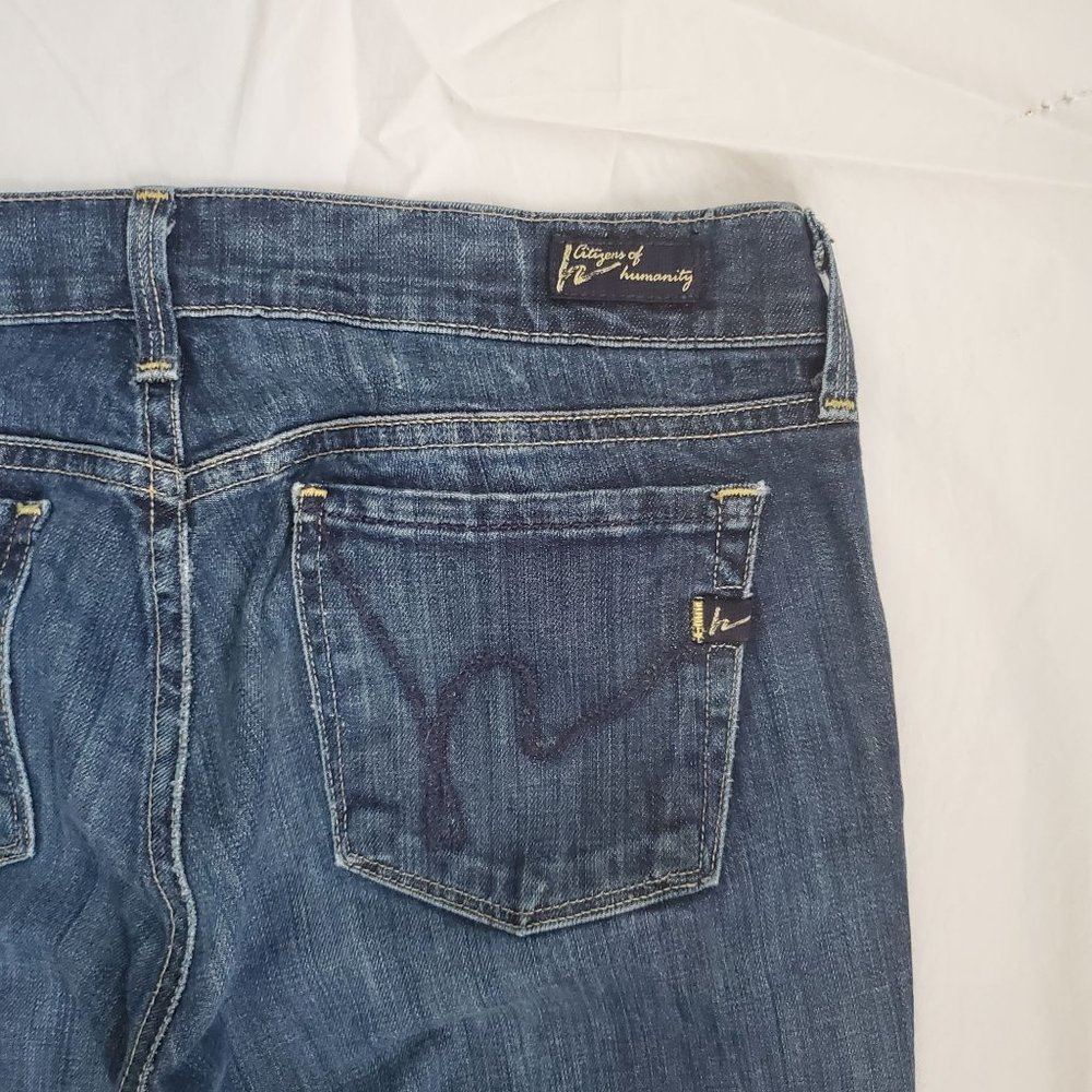 Citizens Of Humanity Women's Kelly Stretch Low Waist Bootcut Jeans Size 28 - Picture 5 of 16